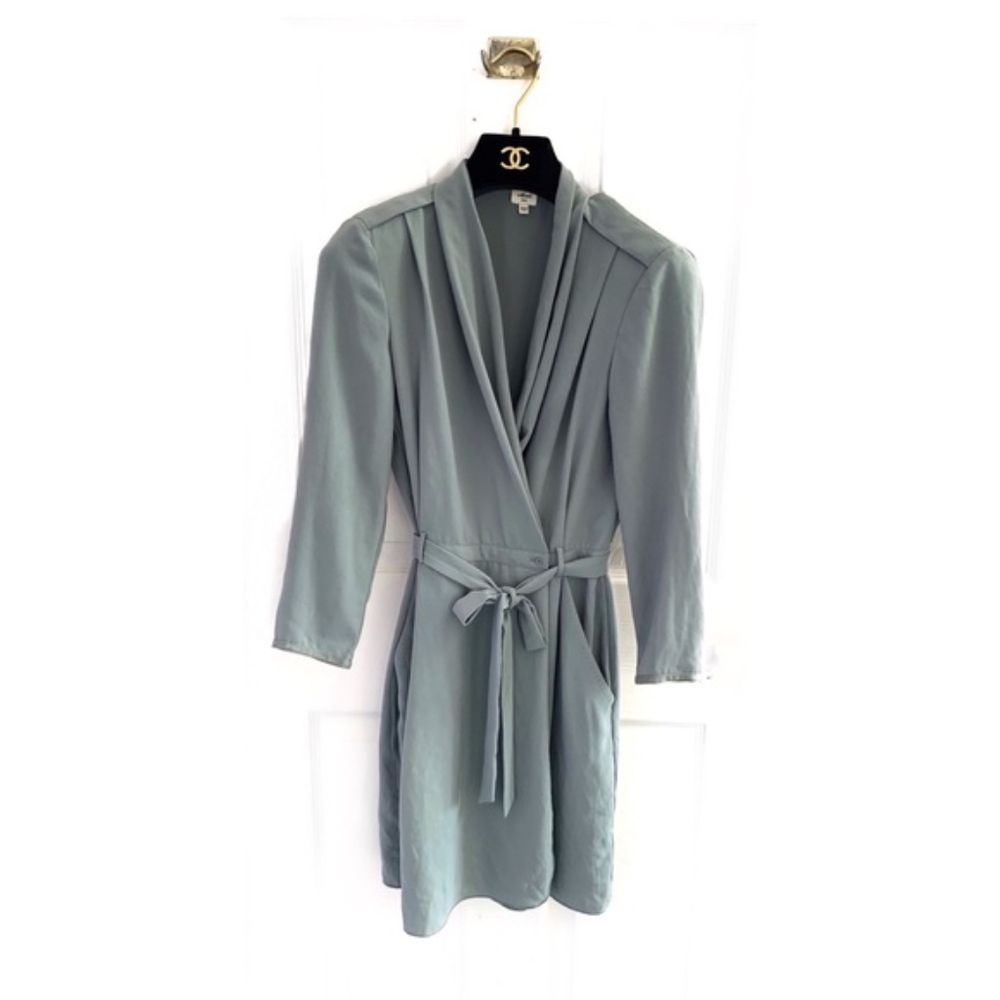 Aritzia Wilfred Franca Wrap Dress